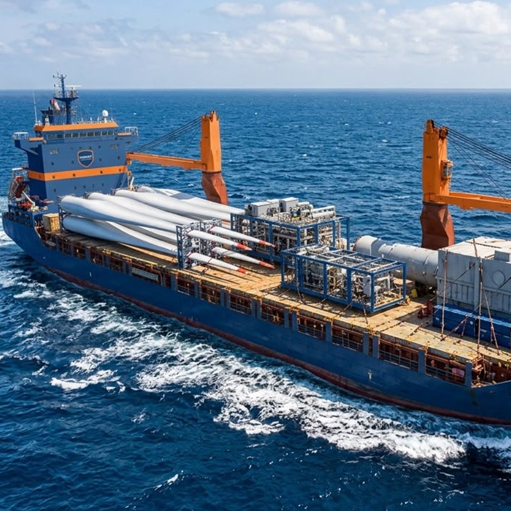 Break bulk heavy cargo transport